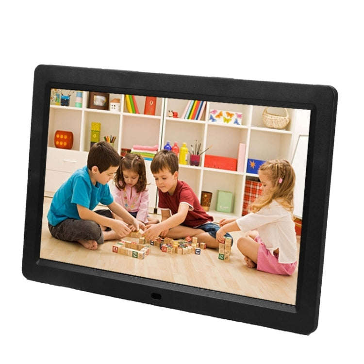 12 inch LED Display Multi-media Digital Photo Frame with Holder & Music & Movie Player, Support U...