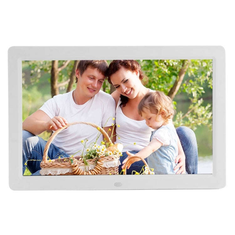 12 inch LED Display Multi-media Digital Photo Frame with Holder & Music & Movie Player, Support U...