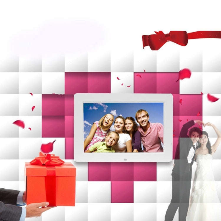 13 inch 1024 x 768 / 169 LED Widescreen Suspensibility Digital Photo Frame with Holder & Remot...