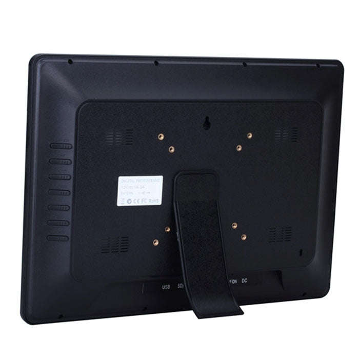 14 inch LED Display Multi-media Digital Photo Frame with Holder & Music & Movie Player, Support U...