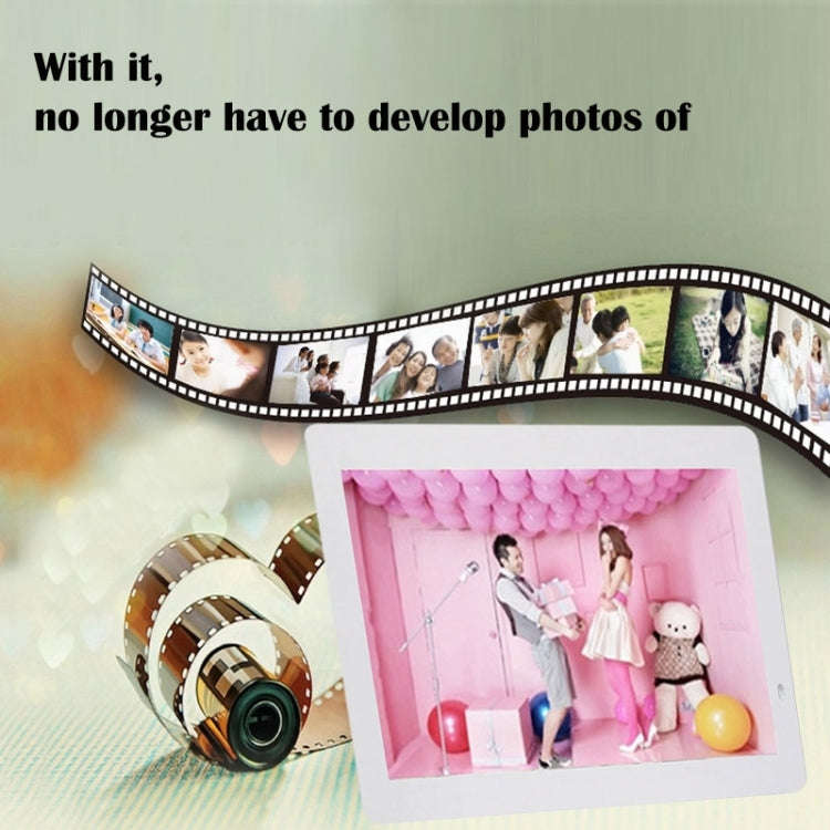 14 inch LED Display Multi-media Digital Photo Frame with Holder & Music & Movie Player, Support U...