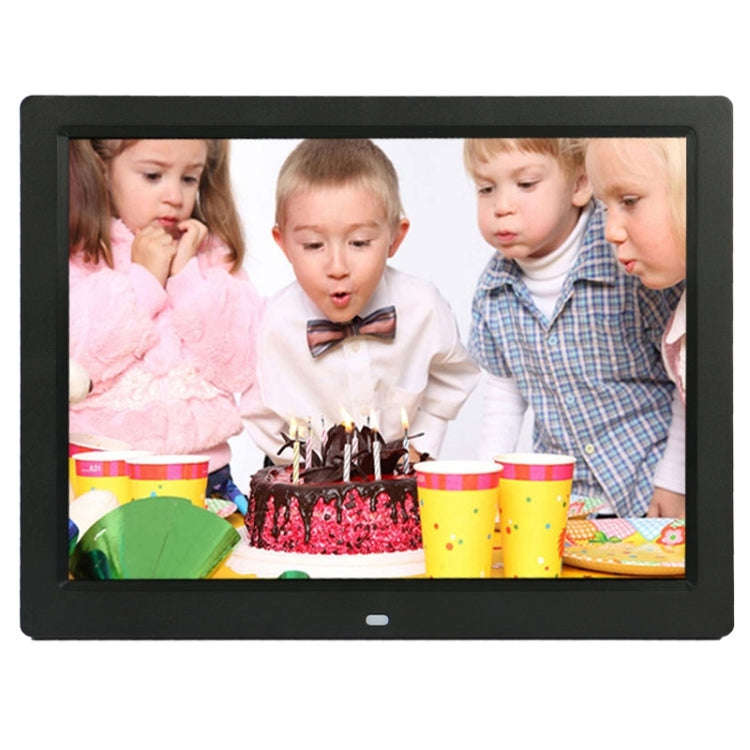 14 inch LED Display Multi-media Digital Photo Frame with Holder & Music & Movie Player, Support U...