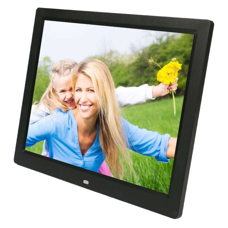 14 inch LED Display Multi-media Digital Photo Frame with Holder & Music & Movie Player, Support U...