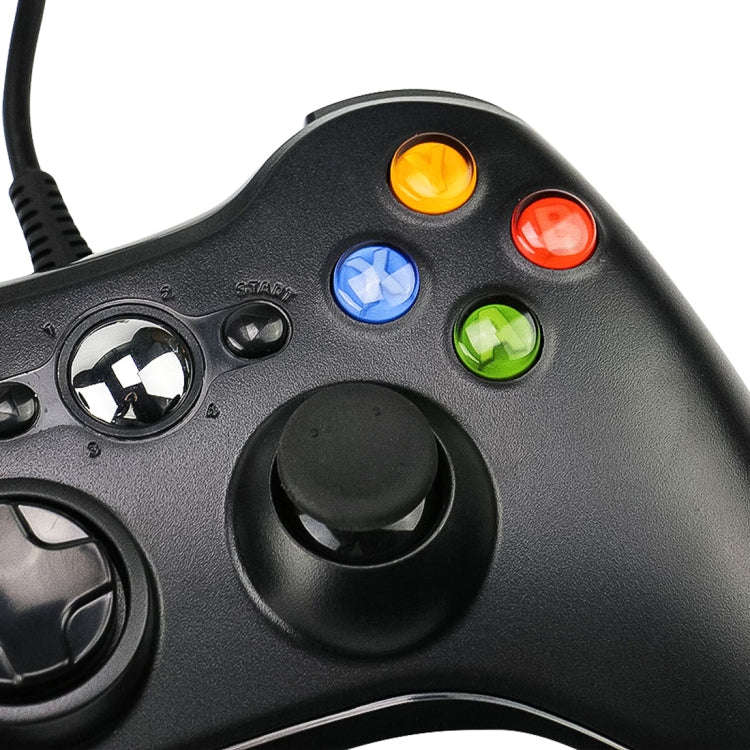 USB 2.0 Wired Controller Gamepad for XBOX360, Plug and Play, Cable Length: 2.5m(White)
