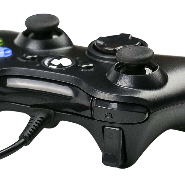 USB 2.0 Wired Controller Gamepad for XBOX360, Plug and Play, Cable Length: 2.5m(White)