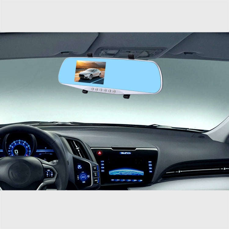 G832 HD 1080P 4.3 inch Screen Display Rearview Mirror Vehicle DVR, Novatek 96223 Programs, 170 De...