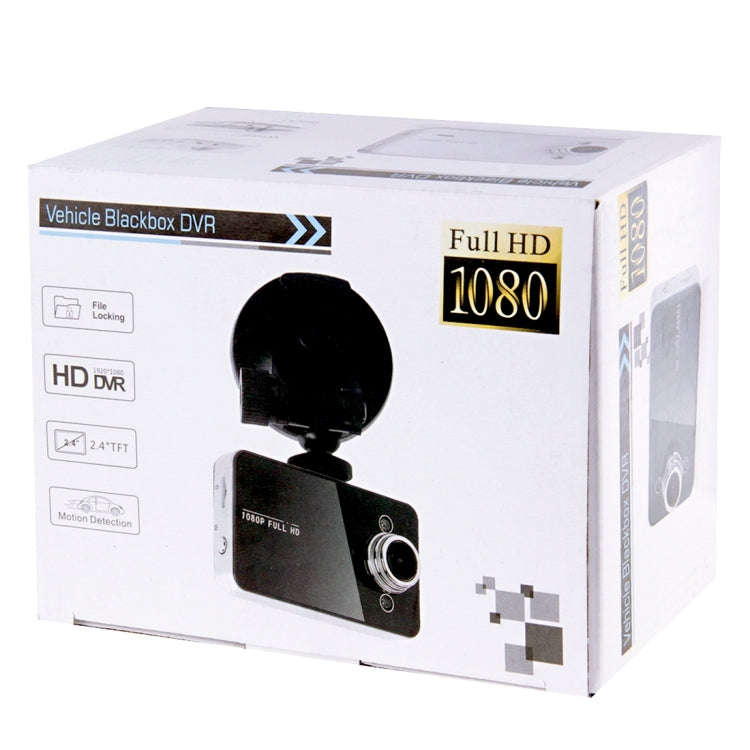 G200 720P VGA 2.4 inch LCD Screen Display Car DVR Recorder, 100 Degrees Wide Angle Viewing, Suppo...