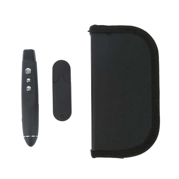 PP-1000 Multimedia Presentation Remote PowerPoint Clicker 2.4GHz RF Laser Pointer with USB Receiv...