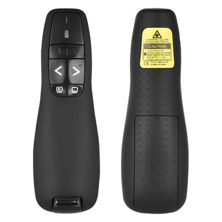 Multimedia Presenter with Laser Pointer & USB Receiver for Projector / PC / Laptop, Control Dista...