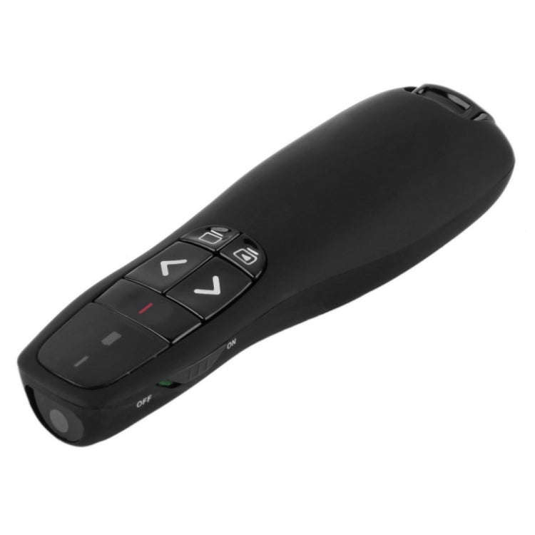 Multimedia Presenter with Laser Pointer & USB Receiver for Projector / PC / Laptop, Control Dista...