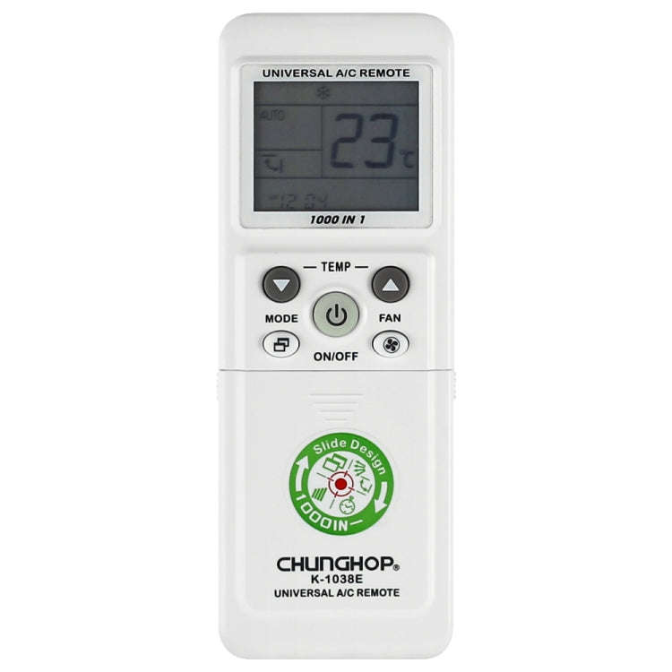Chunghop Universal A/C Remote Control (K-1038E)