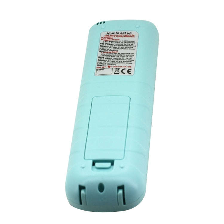K-209ES Universal Air Conditioner Remote Control, Support Thermometer Function(Blue)