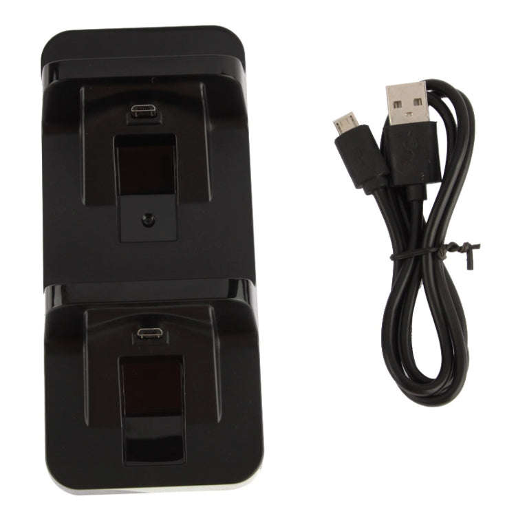 DOBE USB Dual Charger Dock Station for PS4 Wireless Controller (TP4-002)(Black)