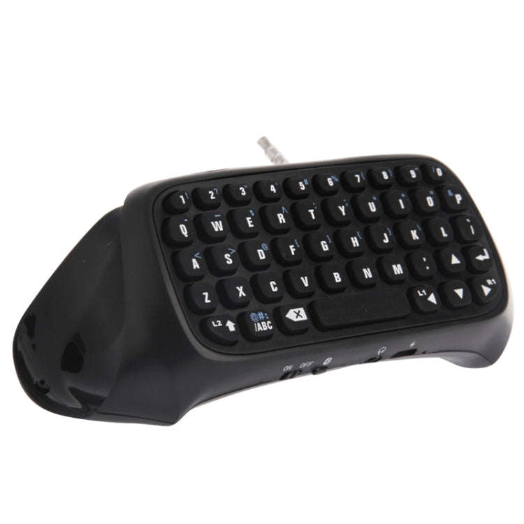 Dobe TP4-008 Bluetooth 3.0 Keyboard for PlayStation 4 PS4 Controller(Black)