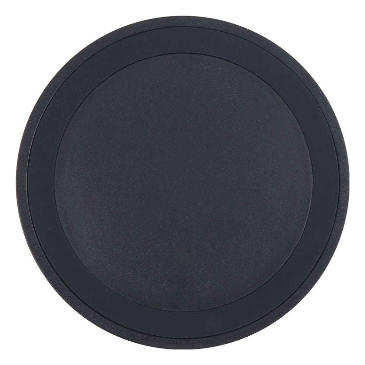 Universal QI Standard Round Wireless Charging Pad(Black)