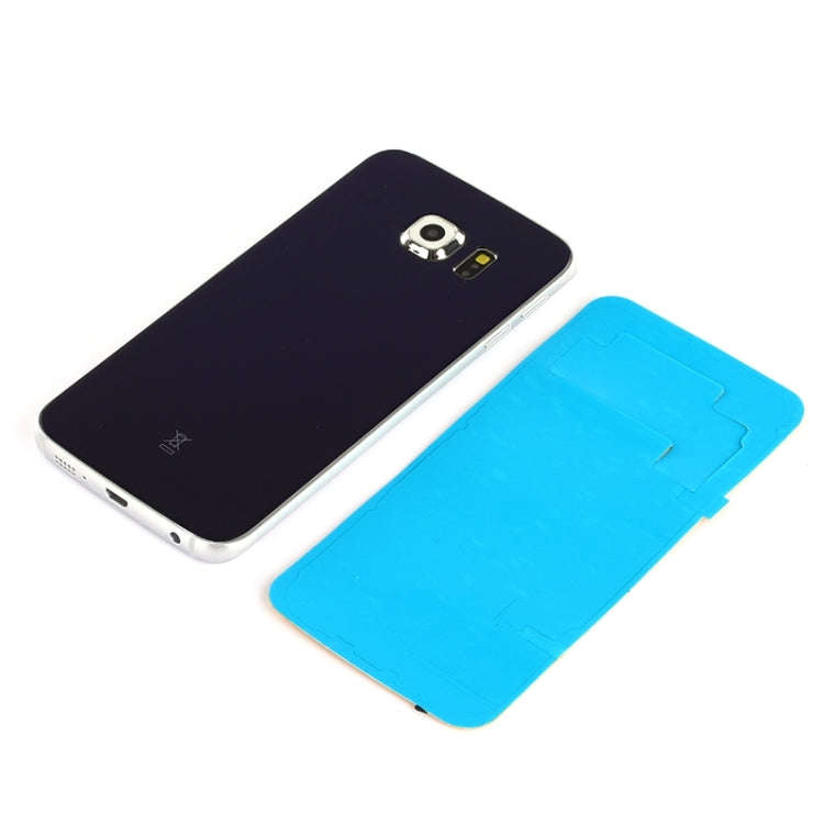 For Galaxy S6 Edge / G925 Original Battery Back Cover (Dark Blue)