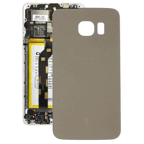 For Galaxy S6 Edge / G925 Original Battery Back Cover (Gold)