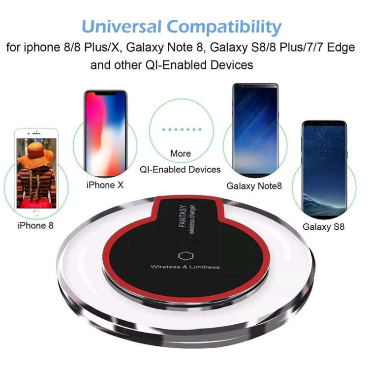 FANTASY QI Standard Wireless Charger(Black)