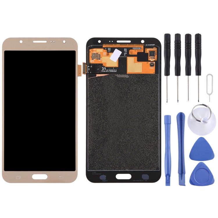 LCD Screen and Digitizer Full Assembly (OLED Material ) for Galaxy J7 / J700, J700F, J700F/DS, J7...