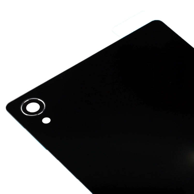 Original Glass Housing Back Cover for Sony Xperia Z3 / D6653(Black)