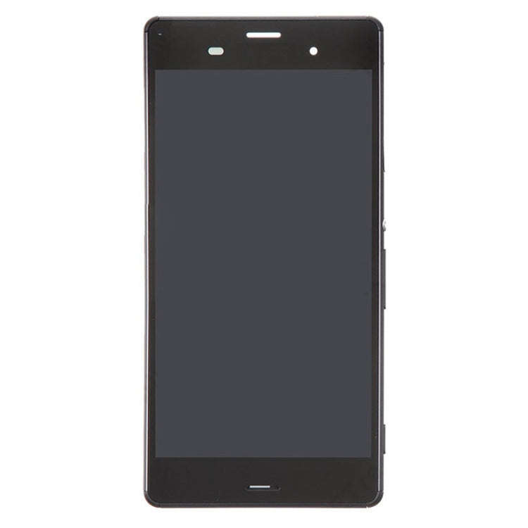 LCD Display + Touch Panel with Frame for Sony Xperia Z3 (Dual SIM Version) / D6633 / L55U(Black)