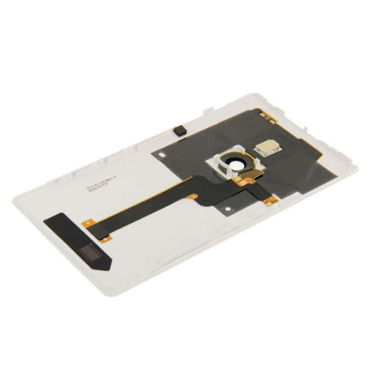 Housing Battery Back Cover With Flex Cable for Nokia Lumia 925(White)