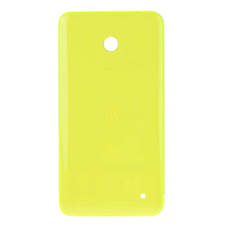 Housing Battery Back Cover + Side Button for Nokia Lumia 635(Yellow)