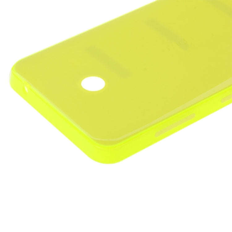 Housing Battery Back Cover + Side Button for Nokia Lumia 635(Yellow)