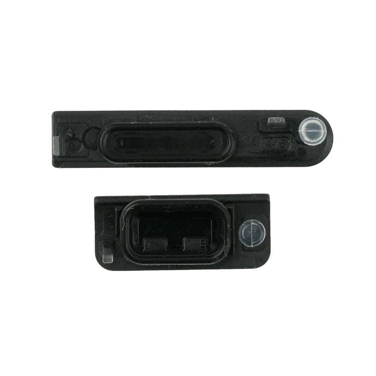 Earphone Button & Volume Button  for Sony Xperia ZR / M36h(Black)
