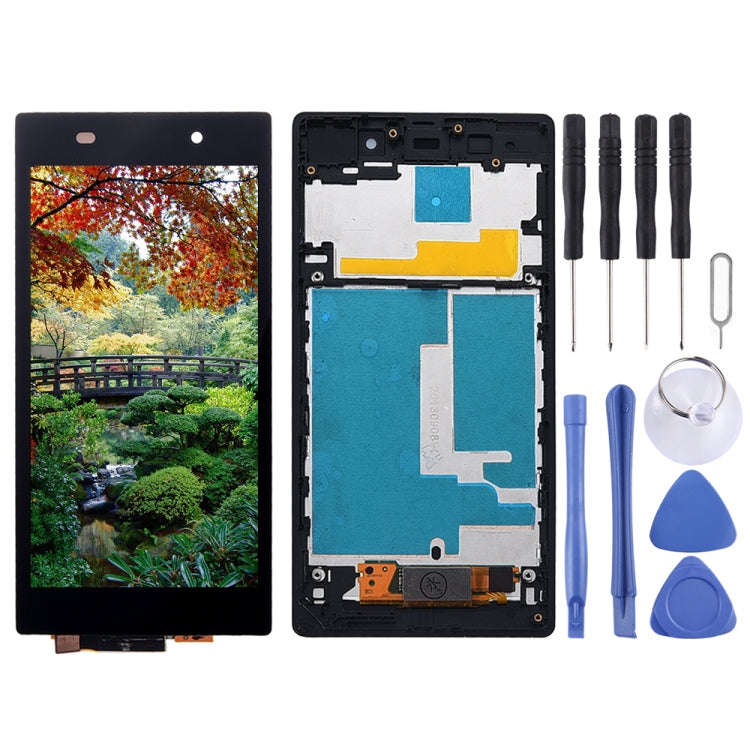 LCD Display + Touch Panel with Frame  for Sony Xperia Z1 / L39h / C6902 / C6903 / C6906 / C6943(B...