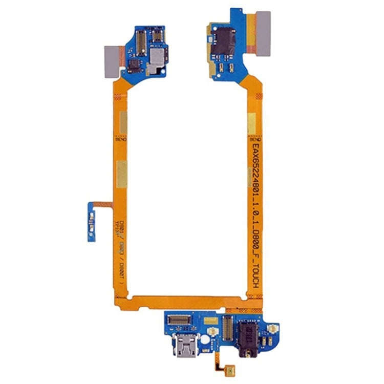 USB Charging Connector Port Flex Cable & Earphone Audio Jack Flex Cable & Microphone Flex Cable  ...