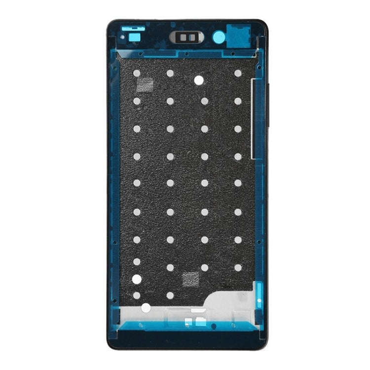Front Housing Screen Frame Bezel for Huawei Ascend P8 Lite(Black)
