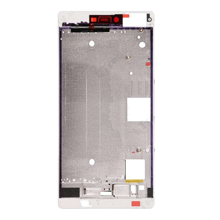 Front Housing Screen Frame Bezel  for Huawei Ascend P8(White)
