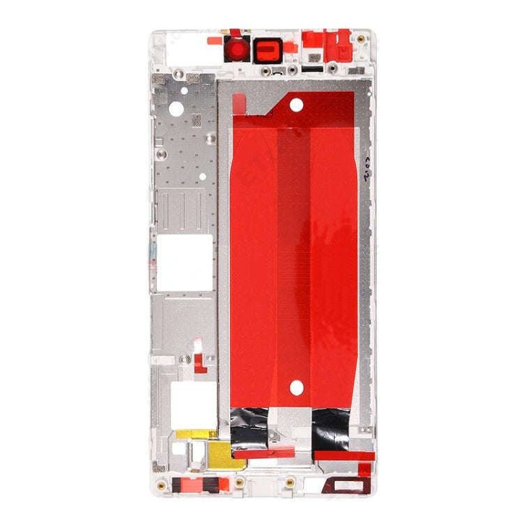 Front Housing Screen Frame Bezel  for Huawei Ascend P8(White)