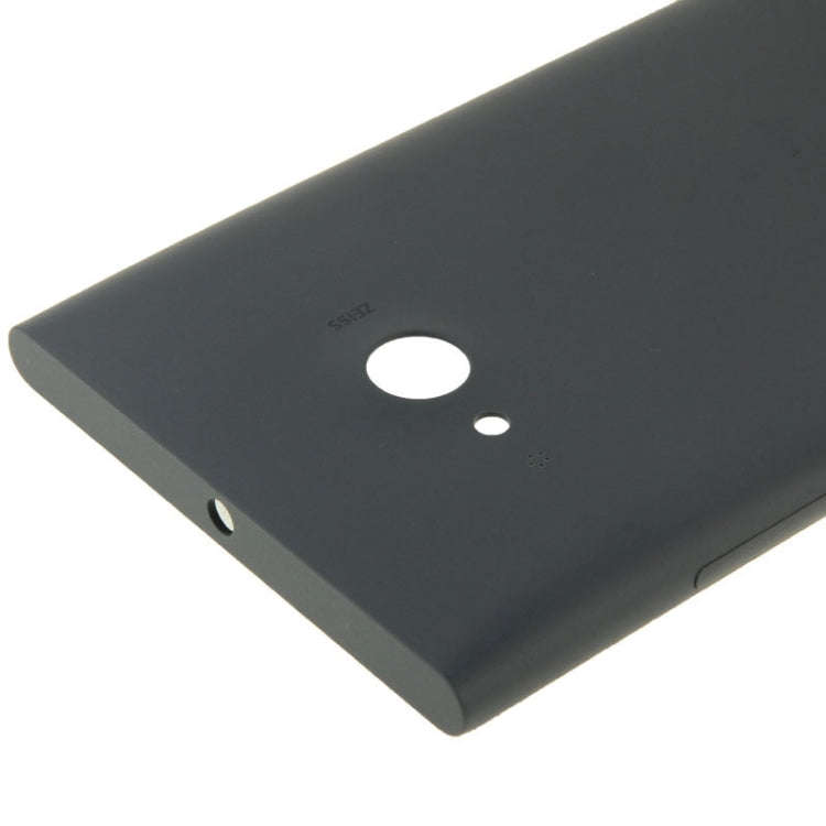 Solid Color Plastic Battery  Back Cover for Nokia Lumia 730(Black)