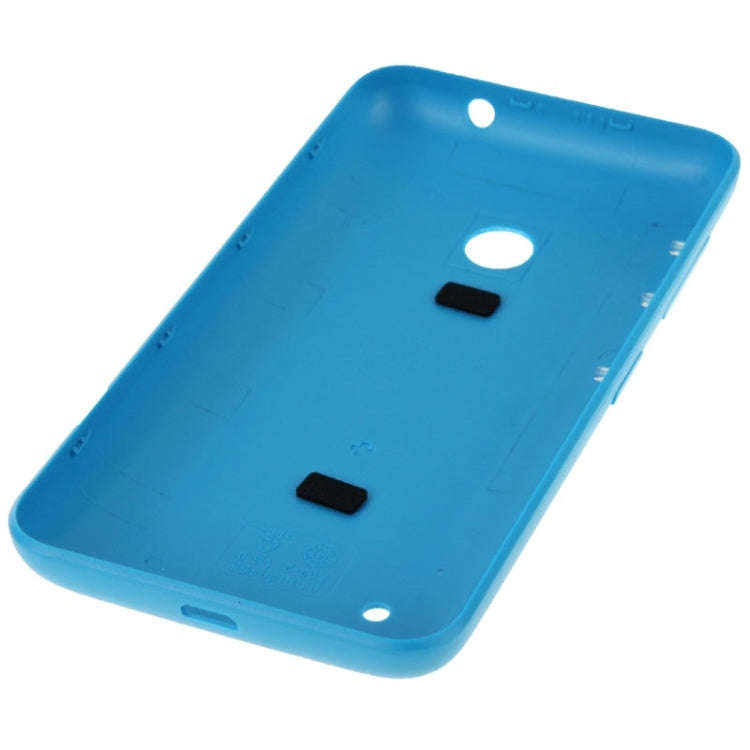 Solid Color Plastic Battery Back Cover for Nokia Lumia 530/Rock/M-1018/RM-1020(Blue)