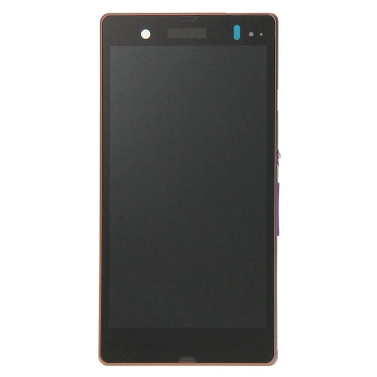 LCD Display + Touch Panel with Frame  for Sony Xperia Z / L36H / C6603 / C6602(Purple)