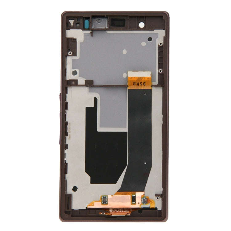 LCD Display + Touch Panel with Frame  for Sony Xperia Z / L36H / C6603 / C6602(Purple)