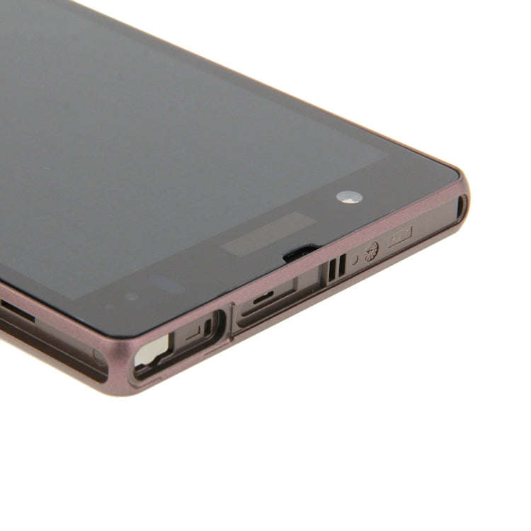 LCD Display + Touch Panel with Frame  for Sony Xperia Z / L36H / C6603 / C6602(Purple)