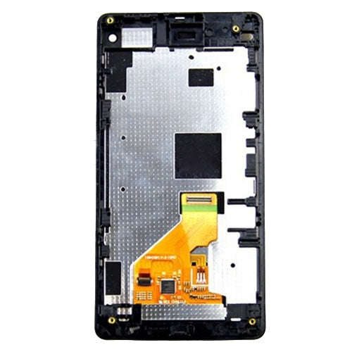 LCD Display + Touch Panel with Frame  for Sony Xperia Z1 Compact(Black)