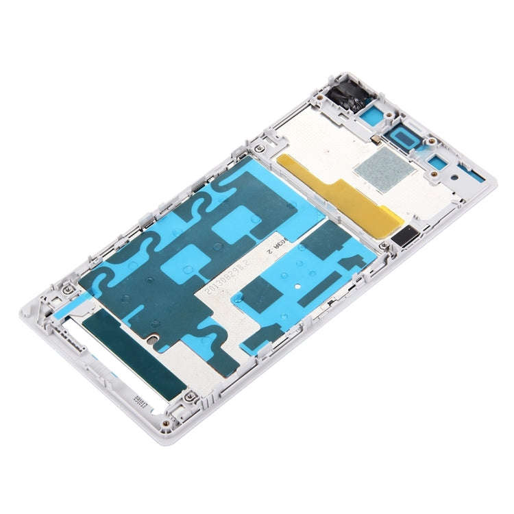 Front Housing LCD Frame Bezel Plate  for Sony Xperia Z1 / C6902 / L39h / C6903 / C6906 / C6943(Wh...