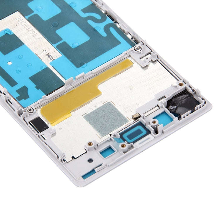 Front Housing LCD Frame Bezel Plate  for Sony Xperia Z1 / C6902 / L39h / C6903 / C6906 / C6943(Wh...