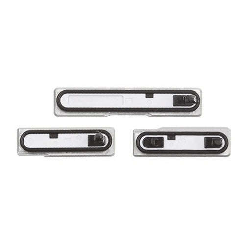 SIM Card Cap + USB Data Charging Port Cover + Micro SD Card Cap Dustproof Block Set for Sony Xper...