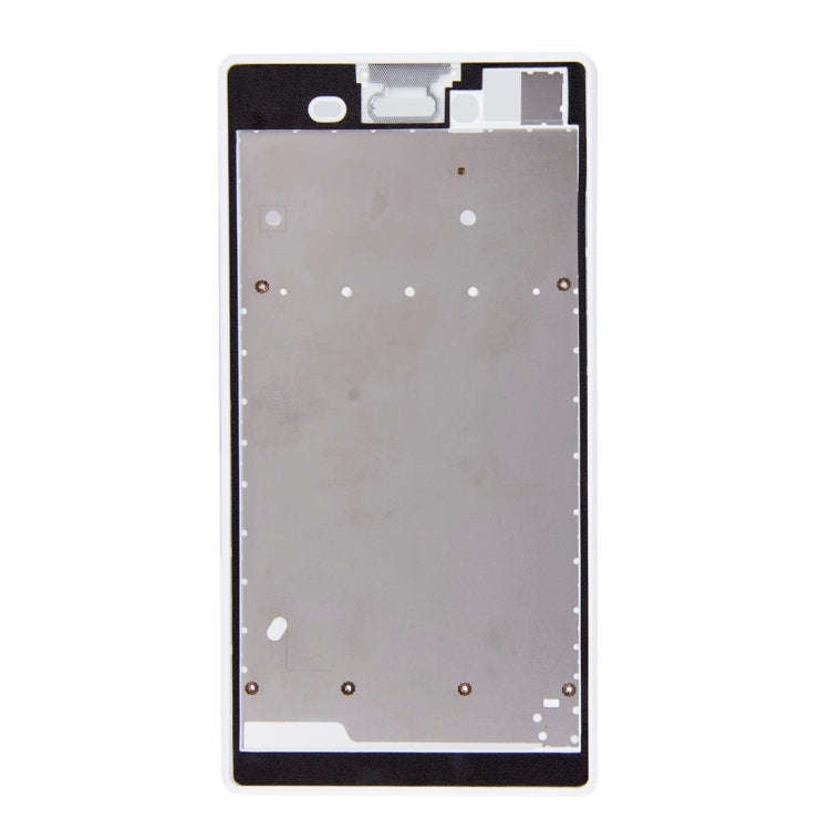 Front Housing  with Adhesive Sticker for Sony Xperia T3(White)