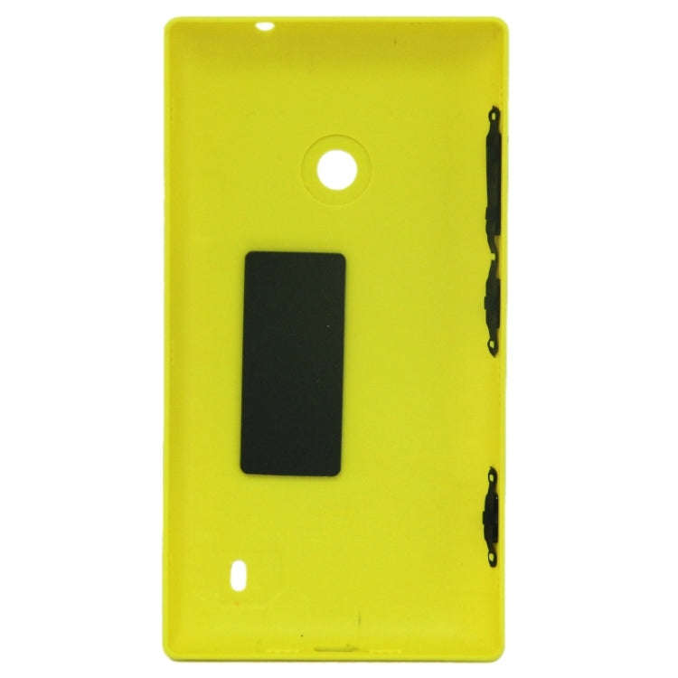 Plastic Back Housing Cover for Nokia Lumia 520(Yellow)