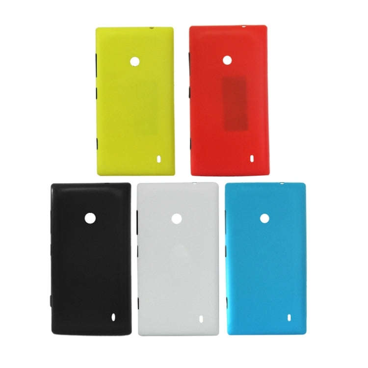 Plastic Back Housing Cover for Nokia Lumia 520(Yellow)