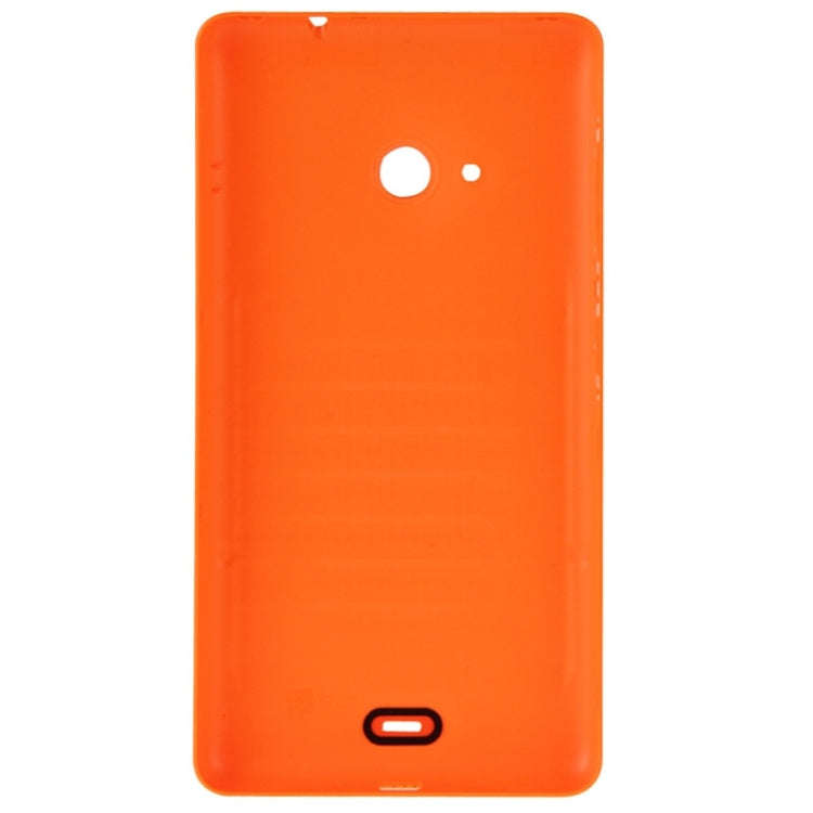 Smooth Surface Plastic Back Housing Cover  for Microsoft Lumia 535(Orange)