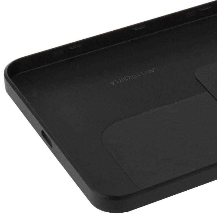 Frosted Surface Plastic Back Housing Cover  for Microsoft Lumia 640XL(Black)