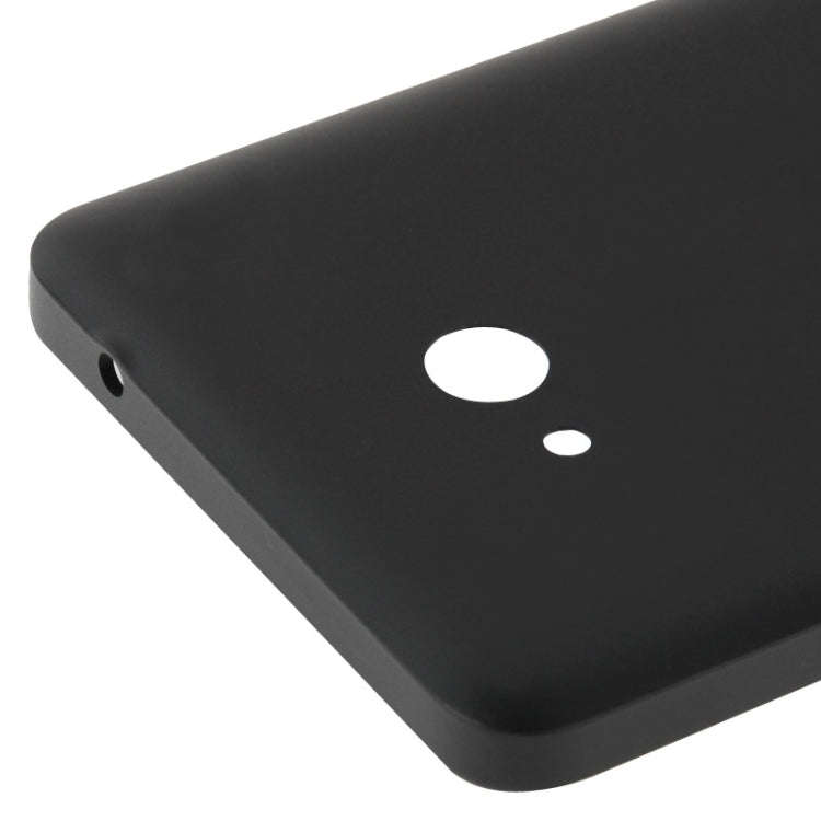 Frosted Surface Plastic Back Housing Cover for Microsoft Lumia 640(Black)