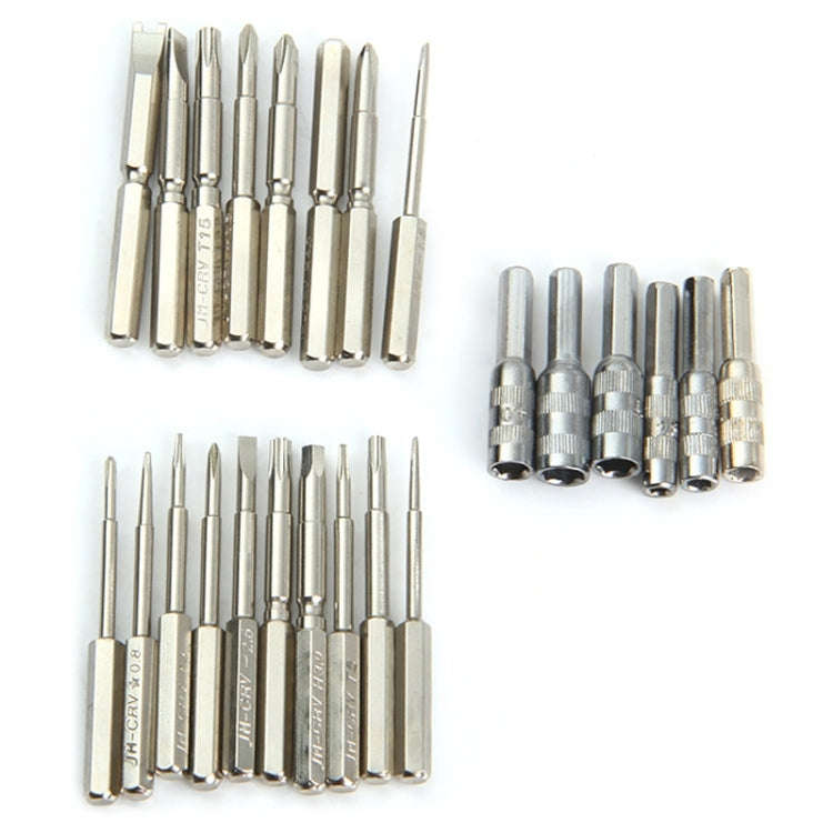 JAKEMY JM-8142 30 in 1 Aviation Aluminum Interchangeable Screwdriver Set